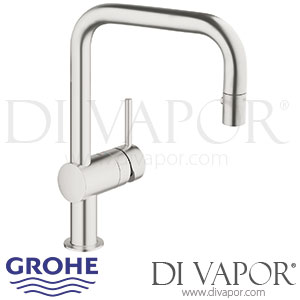 Grohe Minta Single-Lever Sink Mixer (1/2 Inch) Spare Parts 32322DC0 GEN1